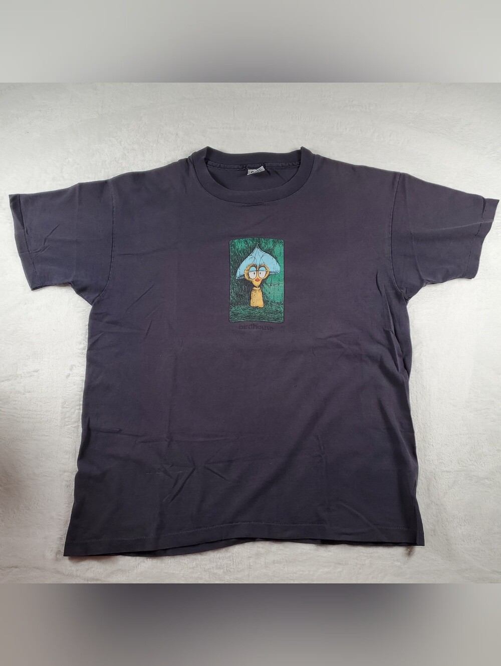Vtg Anvil Early 90s Birdhouse Skateboards T-shirt Made In USA Single-Stitch XL